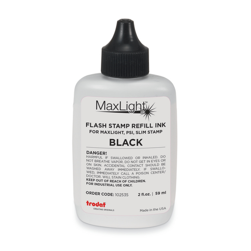 Maxlight Stamp Ink - 2 oz - For use with all Maxlight and PSI Stamps